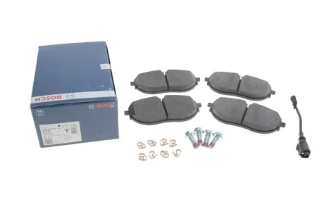 Колодки тормозные дисковые VW T6 ''F''15>> BOSCH 0986460082