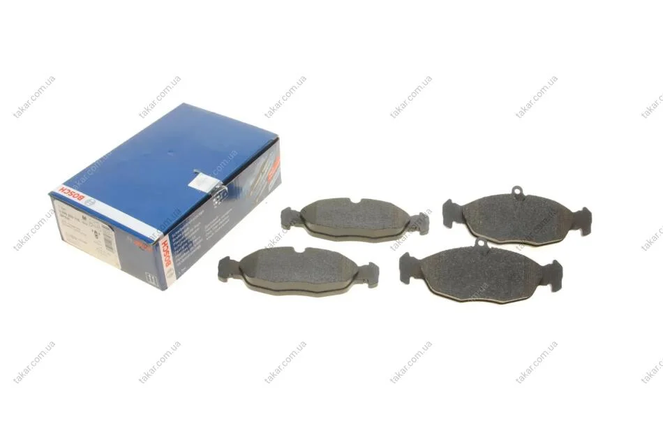 Тормозные колодки передние дисковые BOSCH 0 986 460 938 (фото 1)