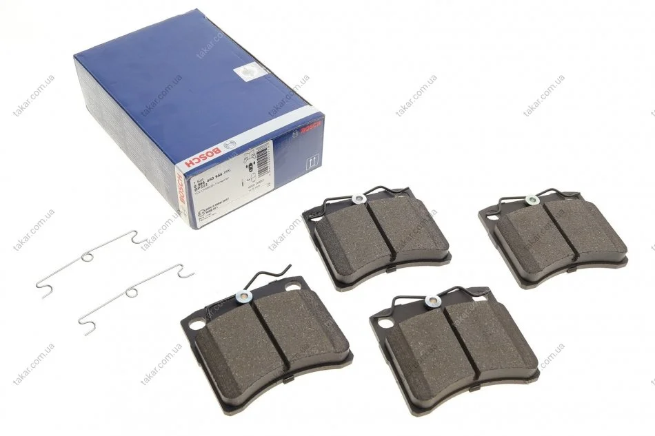 Тормозные колодки передние дисковые BOSCH 0986460954 (фото 1)