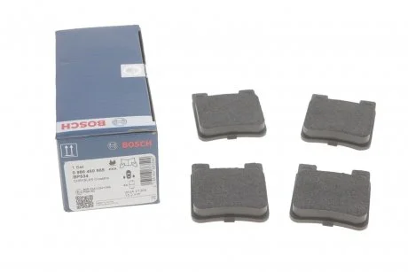 Гальмівні колодки задні дискові BOSCH 0986460965
