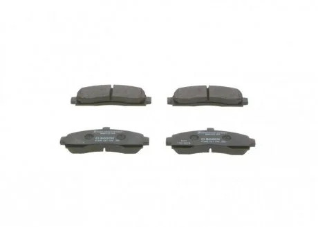 Тормозные колодки передние дисковые BOSCH 0986461122