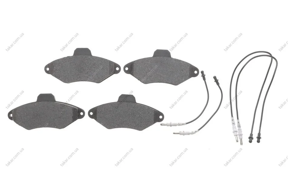 Тормозные колодки передние дисковые BOSCH 0986461757 (фото 1)
