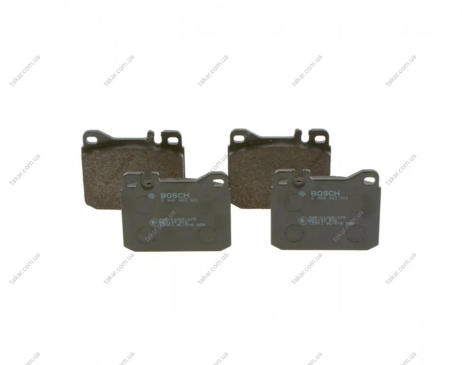Гальмівні колодки передні дискові BOSCH 0986463921 (фото 1)