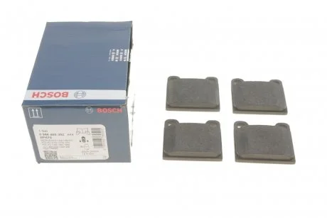 Тормозные колодки задние дисковые BOSCH 0986466302