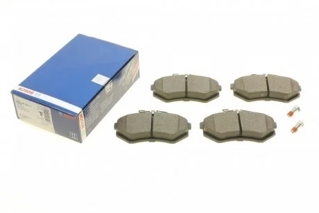 Тормозные колодки передние дисковые BOSCH 0 986 466 700