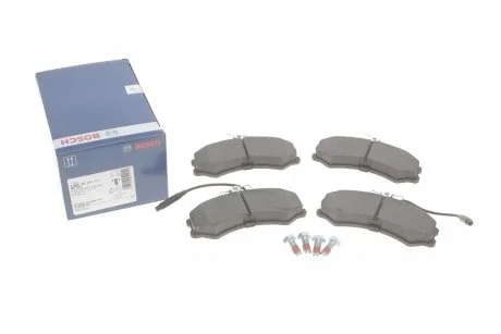Гальмівні колодки передні дискові BOSCH 0986467411