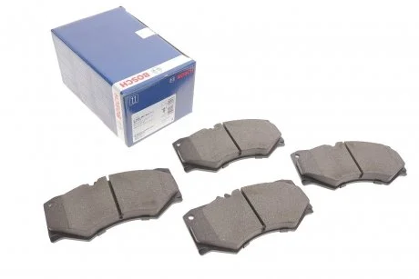 Гальмівні колодки передні дискові BOSCH 0986467841