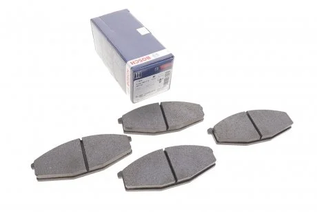 Тормозные колодки передние дисковые BOSCH 0986468630