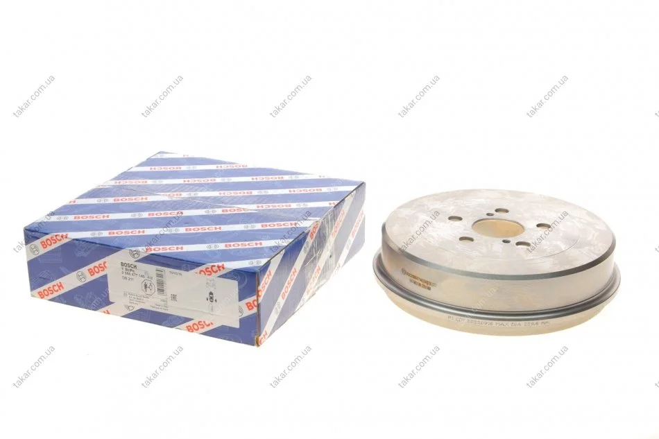 Барабан тормозной BOSCH 0986477140 (фото 1)