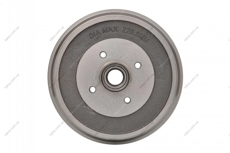 Гальмівний барабан RENAULT Captur/Dokker/Kangoo/Logan "08>> - кр. 1 шт BOSCH 0986477287 (фото 1)