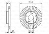 Диск гальмівний BOSCH 0986479A99 (фото 1)