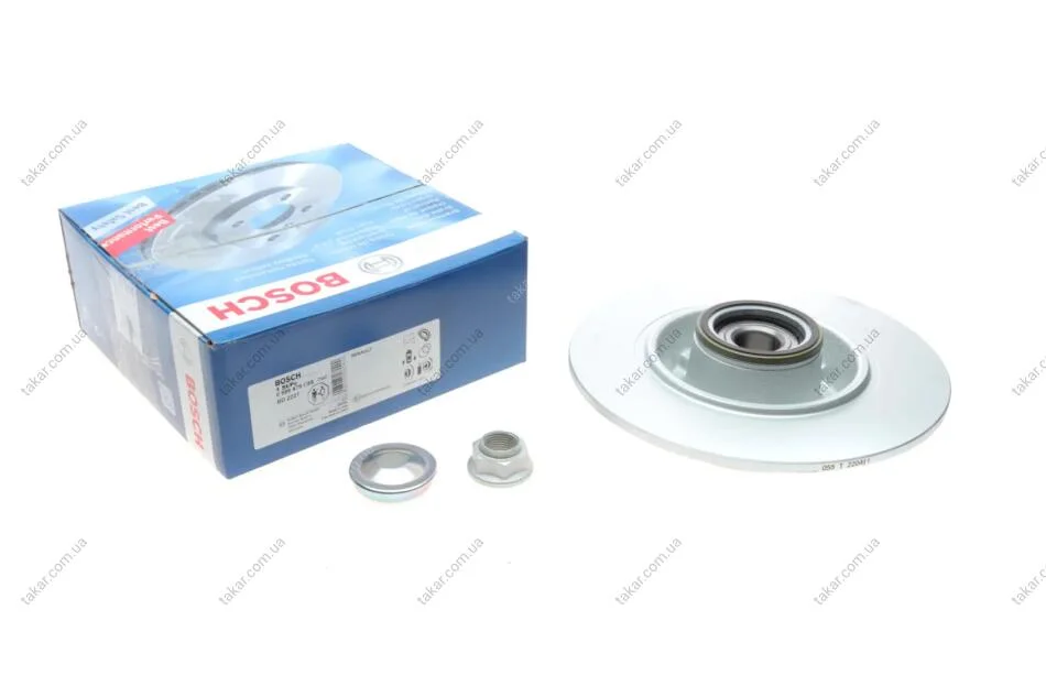 ДИСК тормозной задний COATED BOSCH 0 986 479 C88 (фото 1)