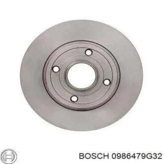 Гальмівний диск двосторонній на передній міст вентильований 5 BOSCH 0986479G32