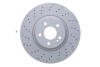 Торзмозной диск двухсторонний на передний мост вентилируемый 5 BOSCH 0986479G35 (фото 1)