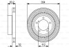 Гальмівний диск TOYOTA Tundra/Sequoia "F \'\'4,0-5,7 \'\'04>> - кр. 1 шт BOSCH 0 986 479 V50 (фото 1)