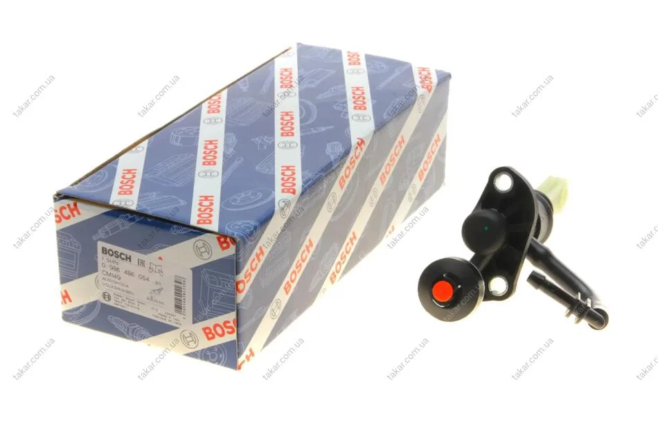 Циліндр зчеплення головний BOSCH 0 986 486 054 (фото 1)