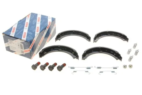 Тормозные колодки барабанные BOSCH 0986487344