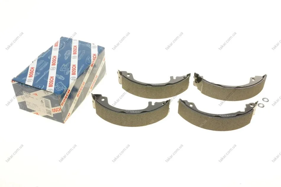 Тормозные колодки задние барабанные BOSCH 0 986 487 550 (фото 1)