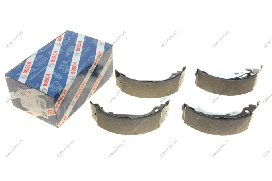 Гальмівні колодки задні барабанні BOSCH 0 986 487 556 (фото 1)