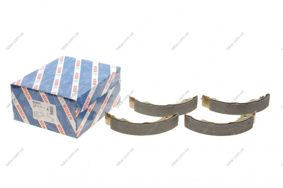 Тормозные колодки задние барабанные BOSCH 0986487600 (фото 1)