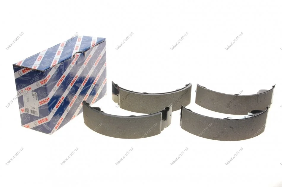 Гальмівні колодки задні барабанні BOSCH 0986487612 (фото 1)