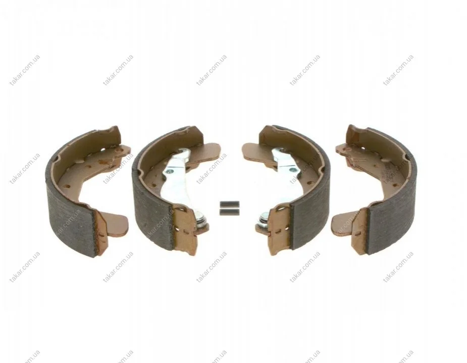 Тормозные колодки задние барабанные BOSCH 0986487614 (фото 1)