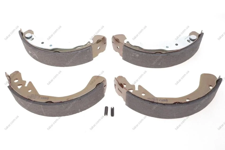 Тормозные колодки задние барабанные BOSCH 0986487658 (фото 1)