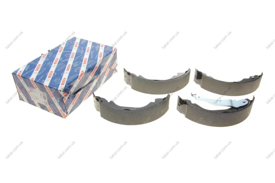 Гальмівні колодки задні барабанні BOSCH 0986487660 (фото 1)