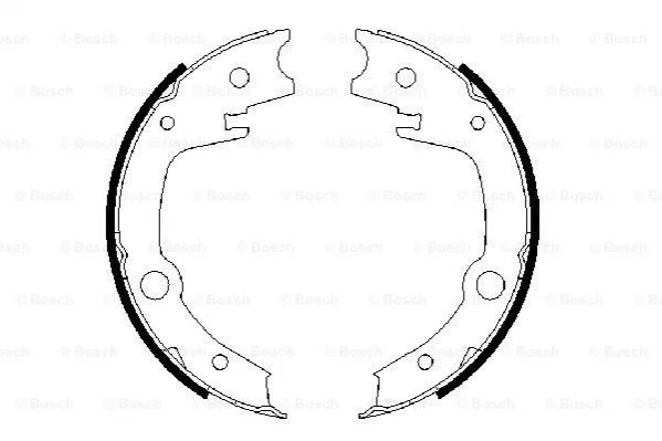 Тормозные колодки BOSCH 0986487679 (фото 1)