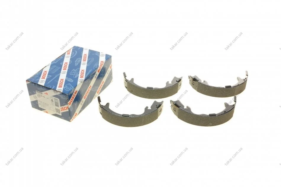 Тормозные колодки барабанные BOSCH 0 986 487 686 (фото 1)