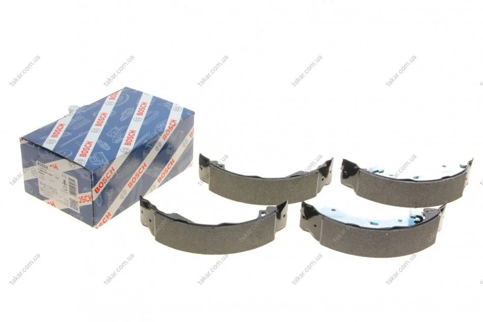 Тормозные колодки задние барабанные BOSCH 0986487690 (фото 1)