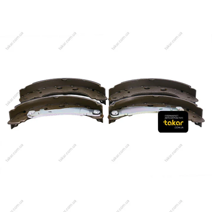 Гальмівні колодки задні барабанні BOSCH 0986487699 (фото 1)