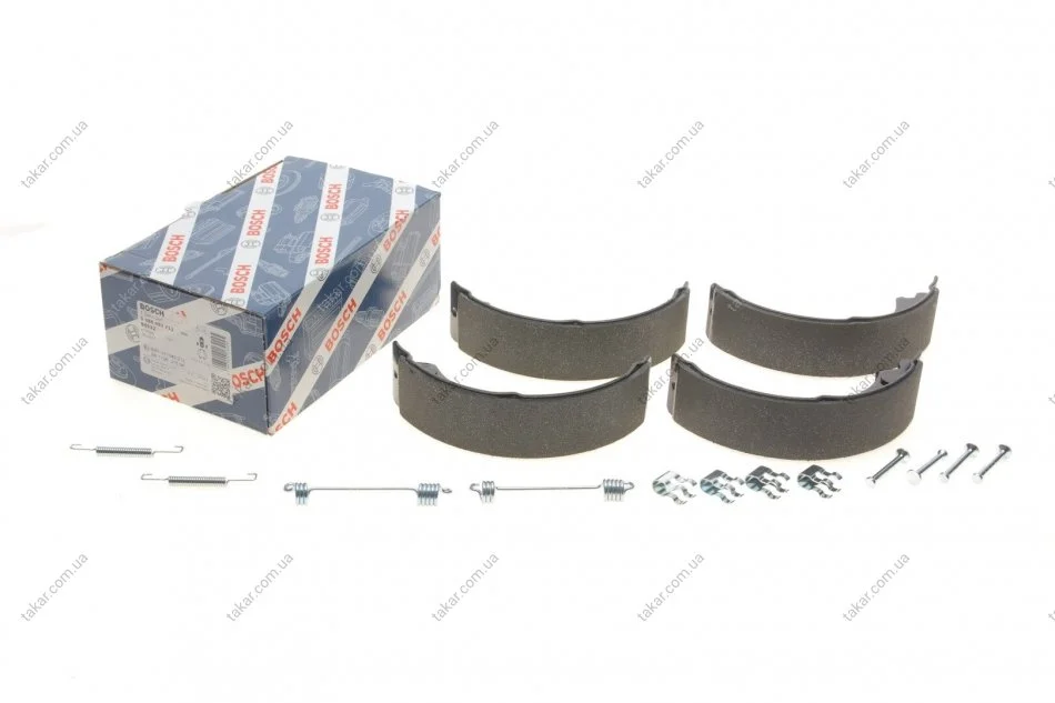 Тормозные колодки барабанные BOSCH 0986487712 (фото 1)