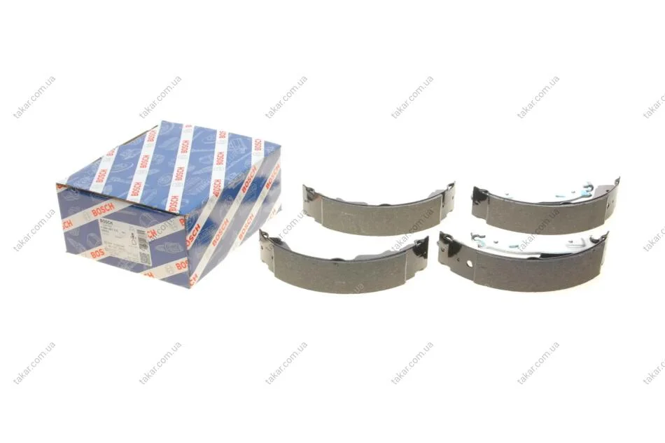 Гальмівні колодки задні барабанні BOSCH 0 986 487 721 (фото 1)