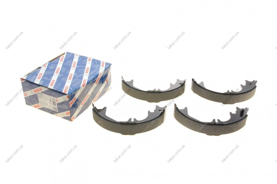Тормозные колодки барабанные BOSCH 0 986 487 728 (фото 1)