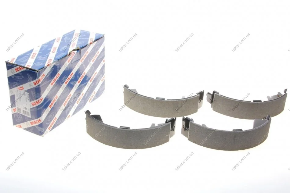 Гальмівні колодки задні барабанні BOSCH 0986487743 (фото 1)