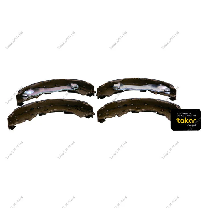 Тормозные колодки задние барабанные BOSCH 0986487748 (фото 1)
