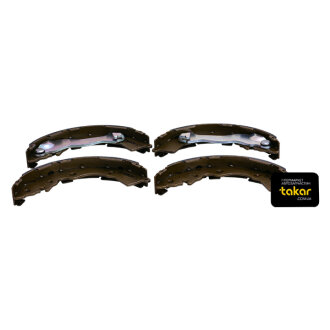 Тормозные колодки задние барабанные BOSCH 0986487748