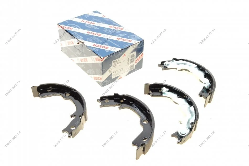 Тормозные колодки барабанные BOSCH 0 986 487 761 (фото 1)