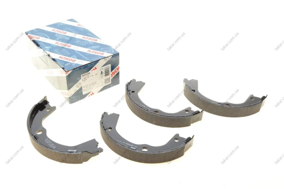Гальмівні колодки барабанні BOSCH 0 986 487 776 (фото 1)