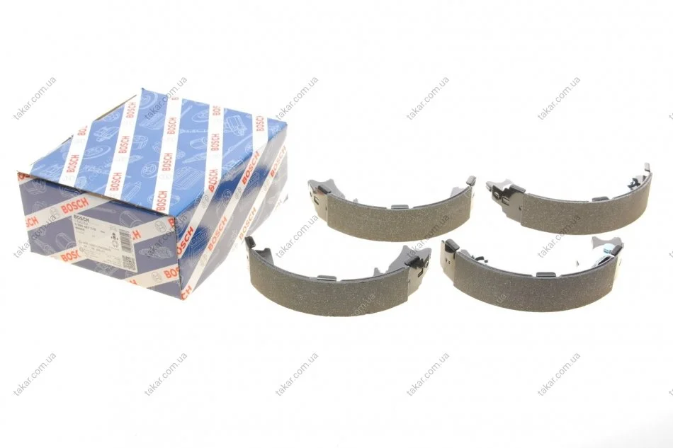 Тормозные колодки барабанные BOSCH 0986487779 (фото 1)