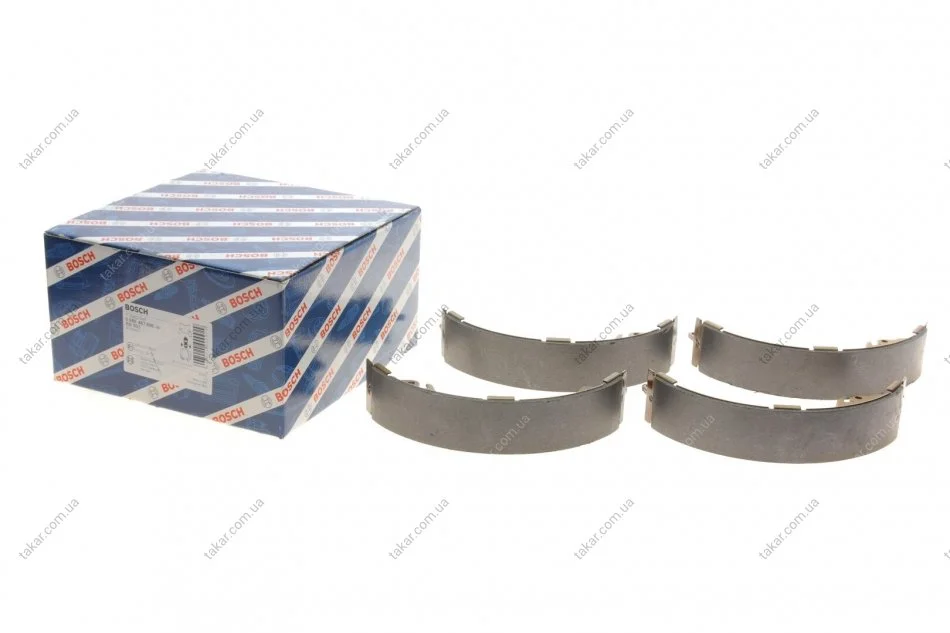 Тормозные колодки задние барабанные BOSCH 0986487886 (фото 1)