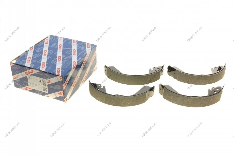 Гальмівні колодки задні барабанні BOSCH 0 986 487 928 (фото 1)