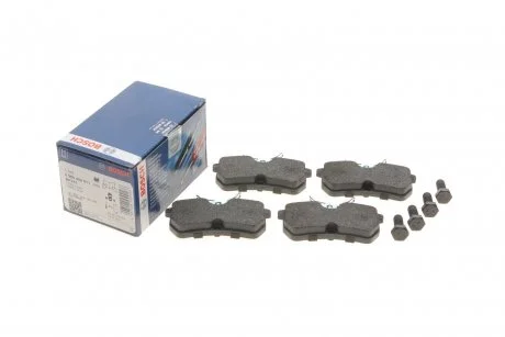 Тормозные колодки задние дисковые BOSCH 0986494011