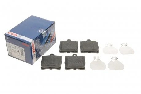 Тормозные колодки задние дисковые BOSCH 0986494016
