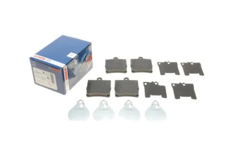 Тормозные колодки передние, задние дисковые BOSCH 0 986 494 022