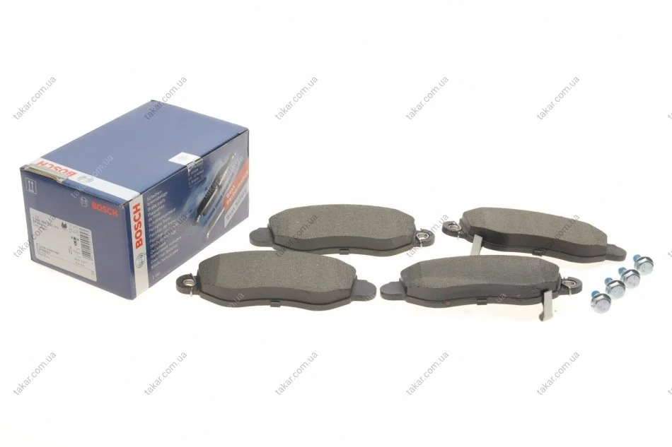 Тормозные колодки передние дисковые BOSCH 0986494047 (фото 1)