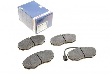 Гальмівні колодки передні дискові BOSCH 0986494048