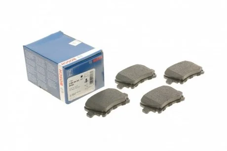 Гальмівні колодки задні дискові BOSCH 0 986 494 062