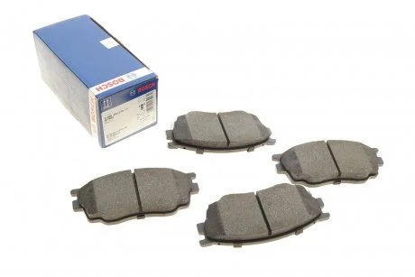 Тормозные колодки передние дисковые BOSCH 0986494078